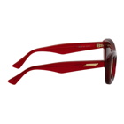 Bottega Veneta Red Animations Sunglasses