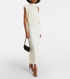 Sportmax Ebbri draped maxi dress