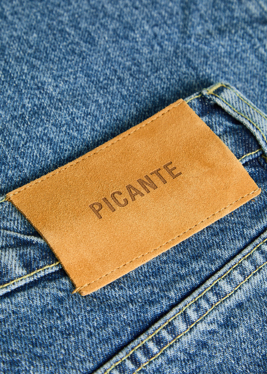 Picante V308 Relaxed Straight-leg Jeans Blue
