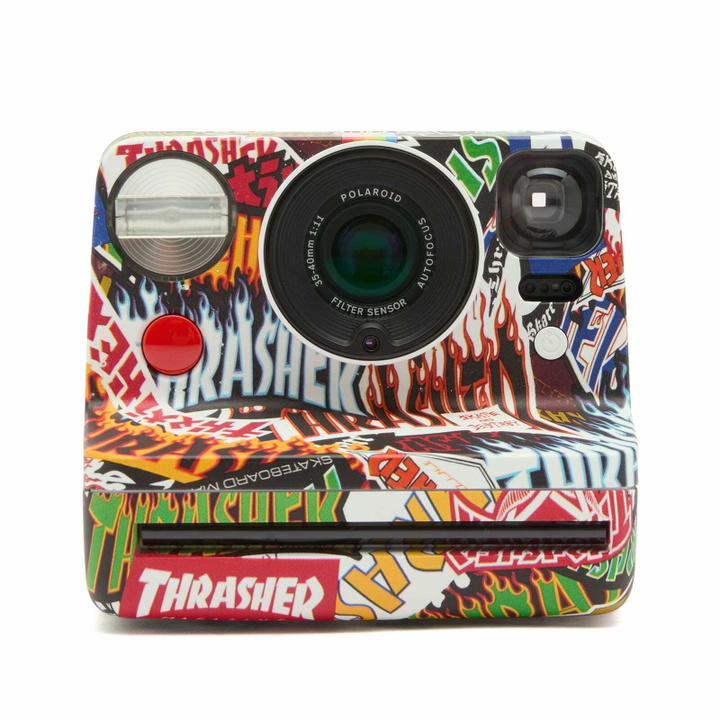 Photo: Polaroid Now Gen 3 - Thrasher Edition Presented by END. in Multi 