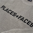 PLACES+FACES Heavy Knitted Crew Sweat in Grey