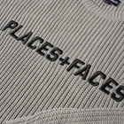 PLACES+FACES Heavy Knitted Crew Sweat in Grey