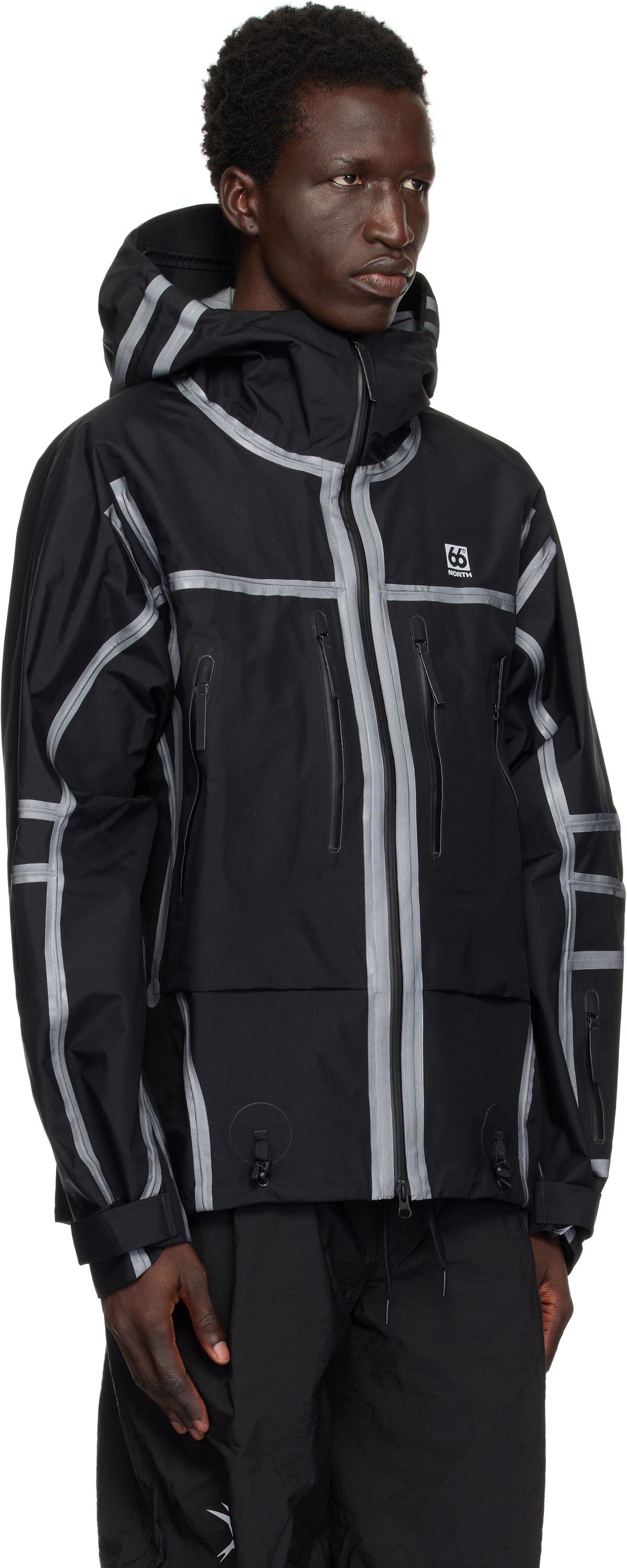 66°North Black Ægisíða Shell Jacket 66° North