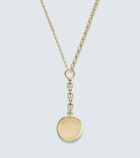 FoundRae Wholeness Medium 18kt gold (750/1000) pendant necklace with diamond