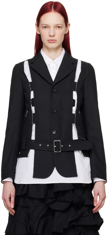Photo: Black Comme des Garçons Black Cutout Blazer