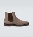 Brunello Cucinelli Suede Chelsea boots