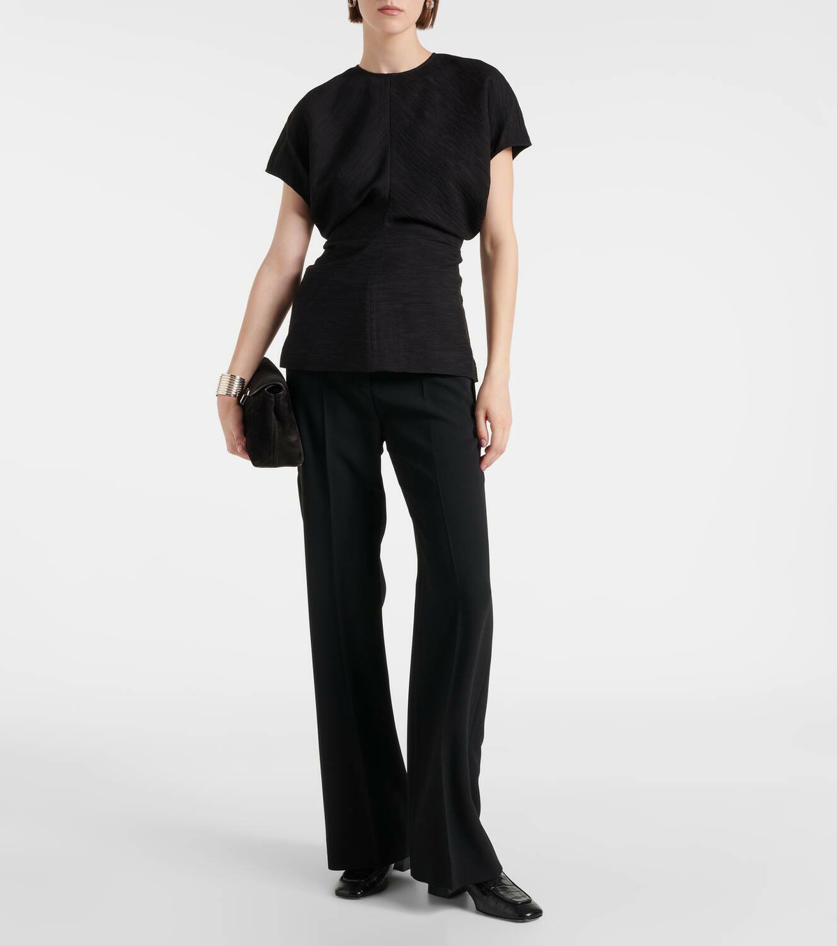 【Toteme】 Gatheredプリーツトップ Toteme Gathered pleated top Toteme
