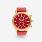 Polanti Rogue Chronograph Quartz Red Dial Mens Watch RG0001M-YG