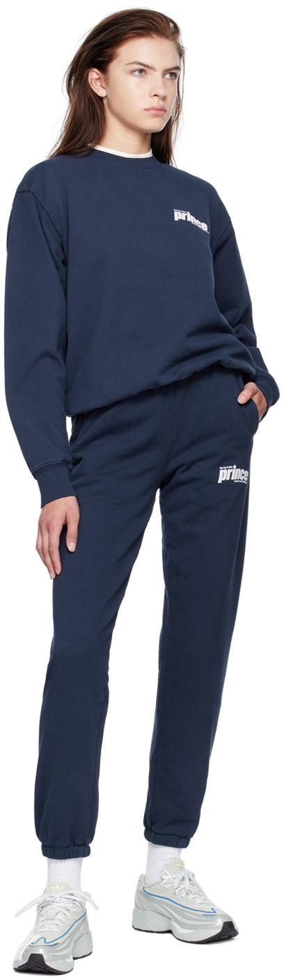 Sporty & Rich Navy Prince Edition Sweatshirt