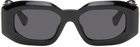 Versace Black Maxi Medusa Biggie Sunglasses