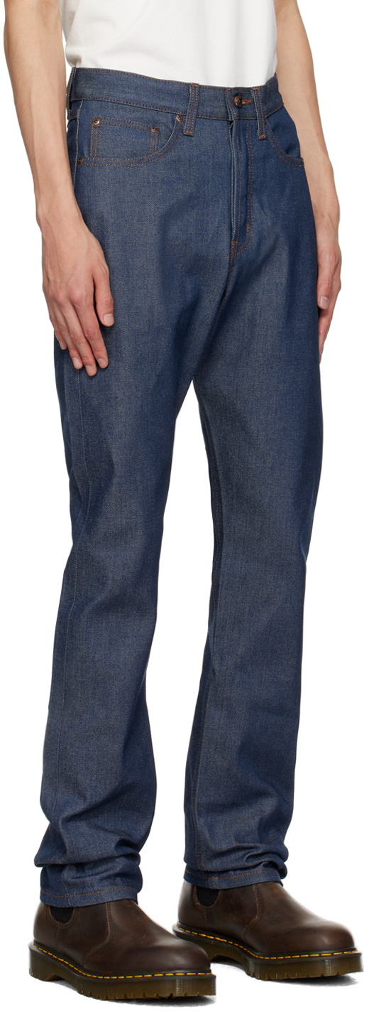 Naked Famous Denim Indigo True Guy Jeans Naked And Famous Denim