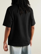 Acne Studios - Extorr Logo-Appliquéd Cotton-Jersey T-shirt - Black