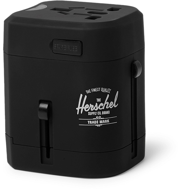 Photo: Herschel Supply Co - Travel Adapter - Black