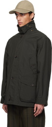 nanamica Khaki 2L PERTEX UNLIMITED Field Jacket