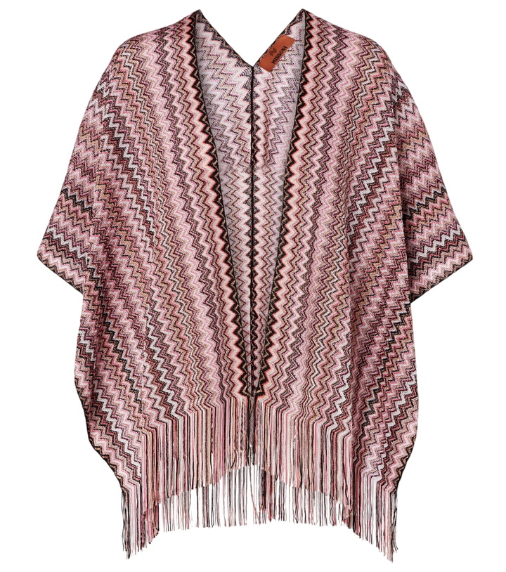 Photo: Missoni Zigzag fringed scarf