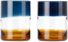 The Conran Shop Blue & Orange Ombre Tumbler Set