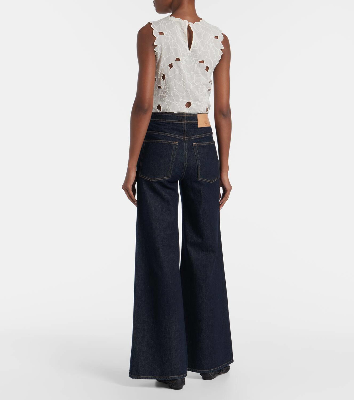 Ulla Johnson Bianca high-rise wide-leg jeans
