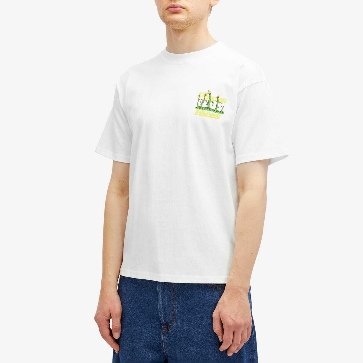 PLACES+FACES Men's Nature T-Shirt in White