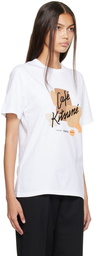 Maison Kitsuné White Café Kitsuné Edition Coffee Composition T-Shirt