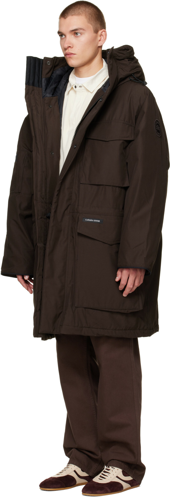 Canada Goose Brown Erie Down Parka