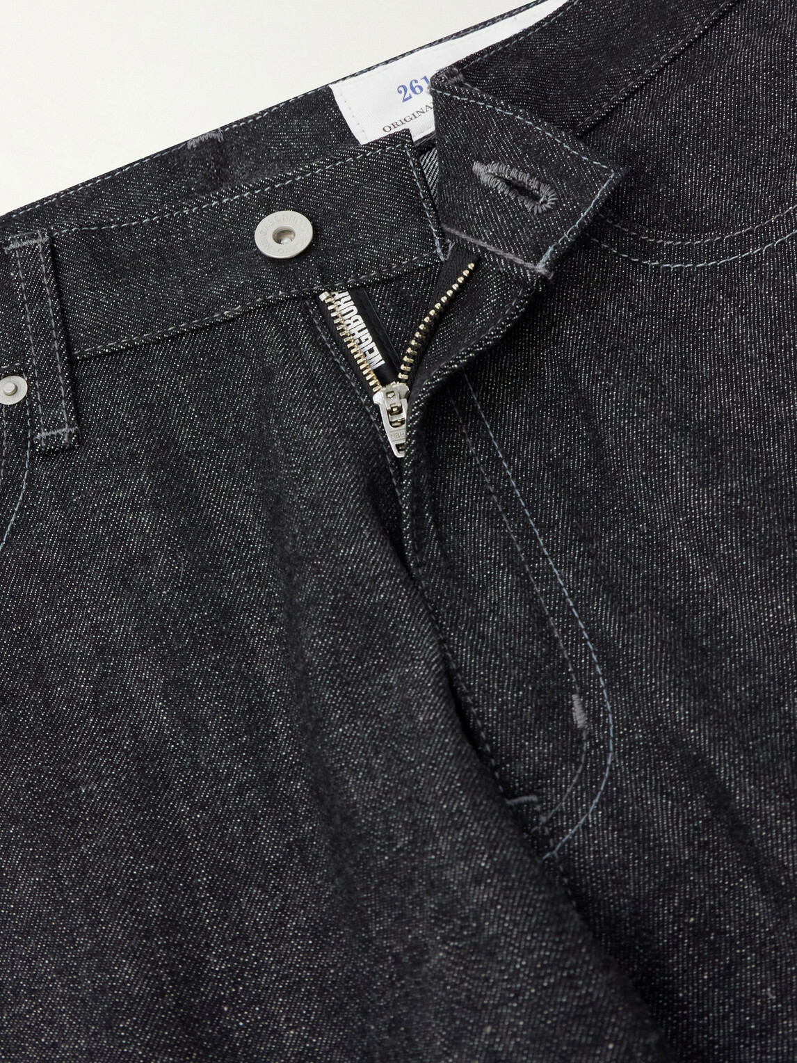 Neighborhood - 261 DP Wide-Leg Jeans - Black