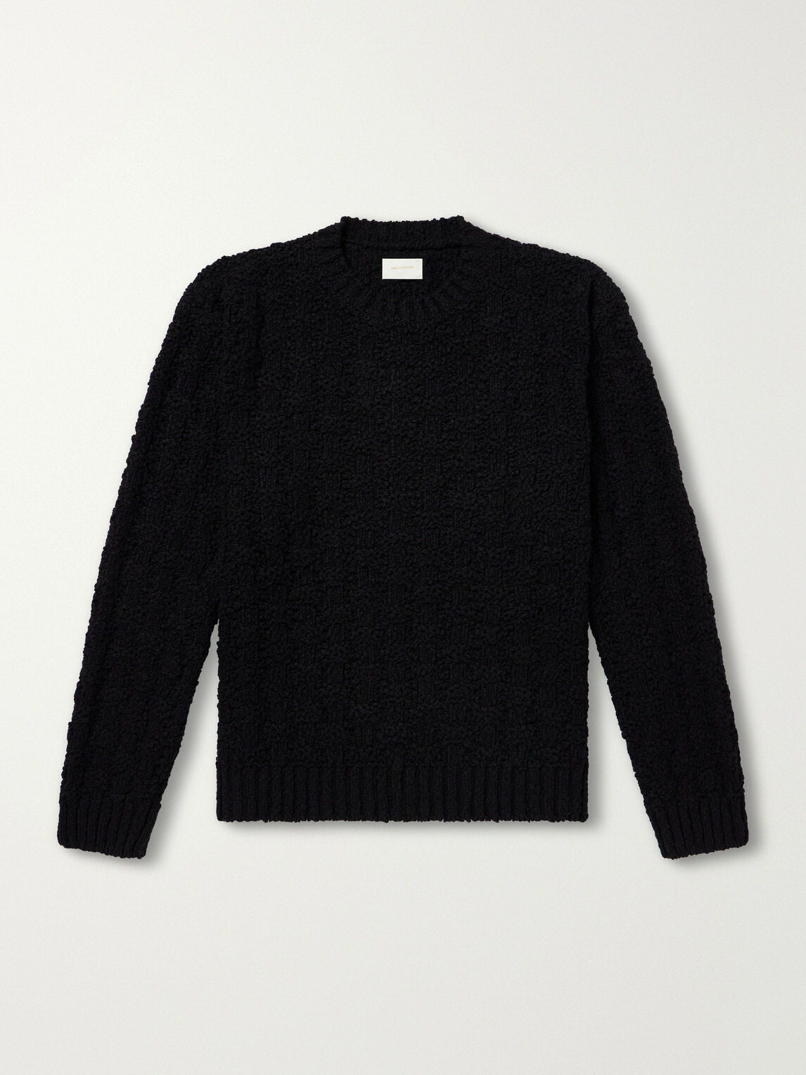 Aimé Leon Dore - Textured Cotton-Blend Sweater - Black
