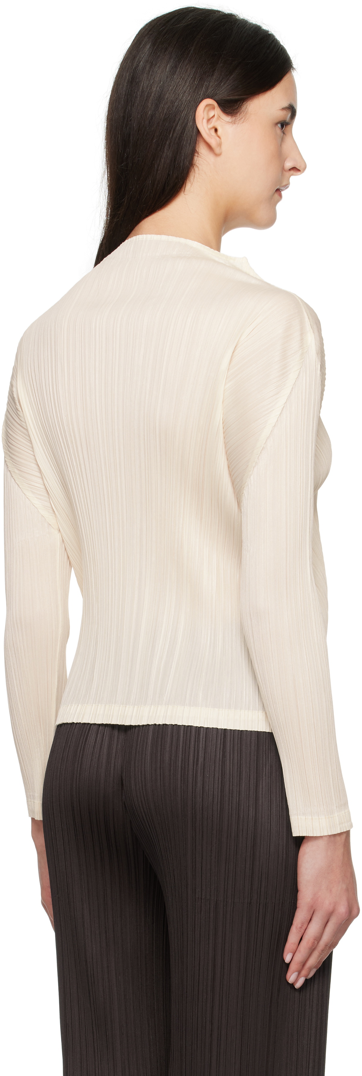 PLEATS PLEASE ISSEY MIYAKE Off-White Monthly Colors December