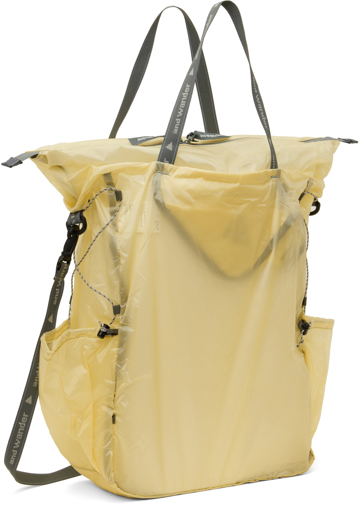 and wander Off-White Sil Tote