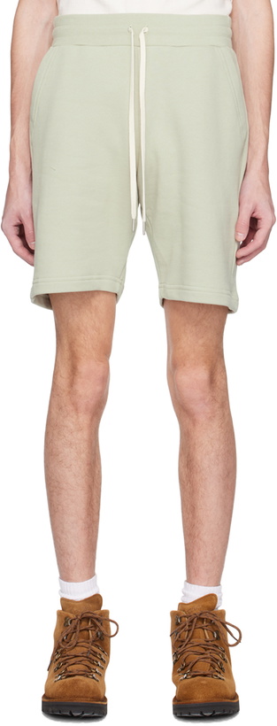 Photo: John Elliott Green Crimson Shorts