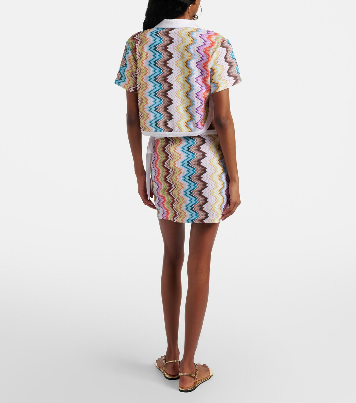 Missoni Zigzag wrap skirt