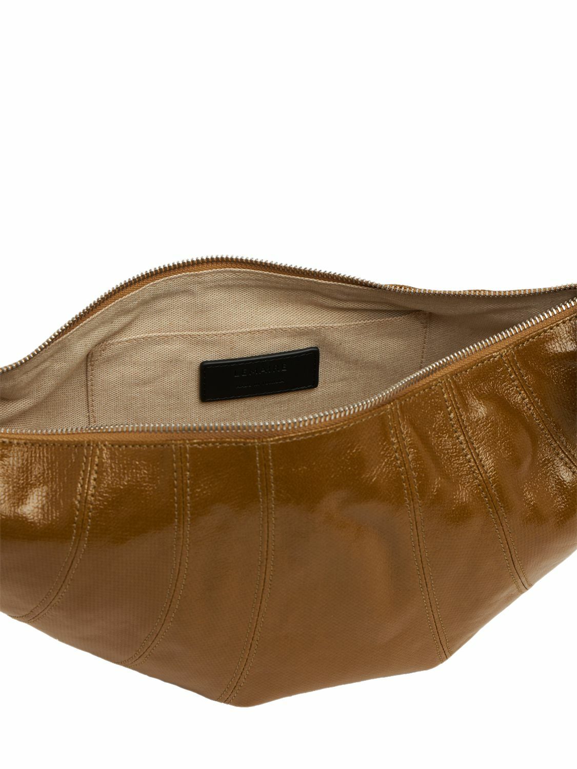 LEMAIRE - Medium Croissant Coated Cotton Bag Lemaire
