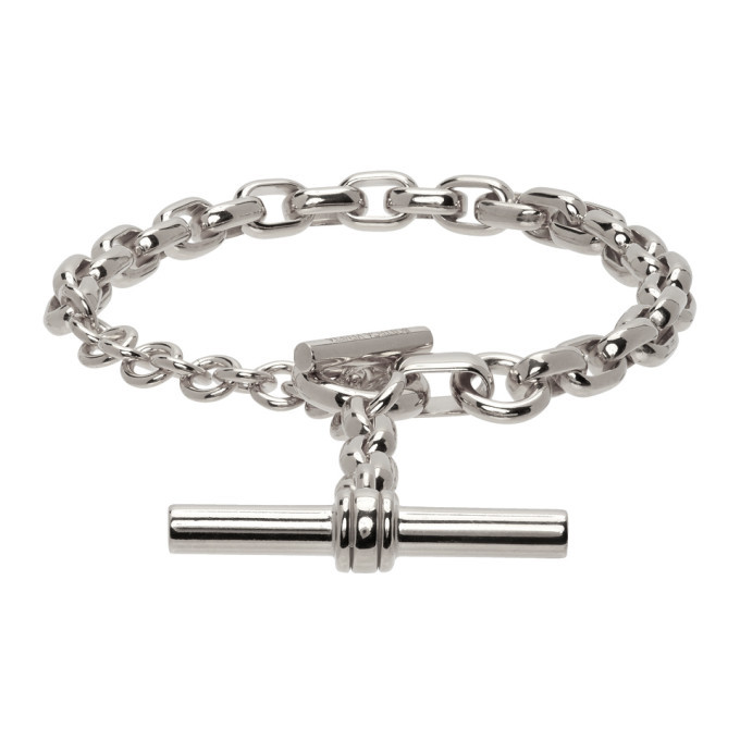 Bottega Veneta Silver Toggle Chain Bracelet Bottega Veneta