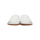 A-Plan-Application White Flat Sandals