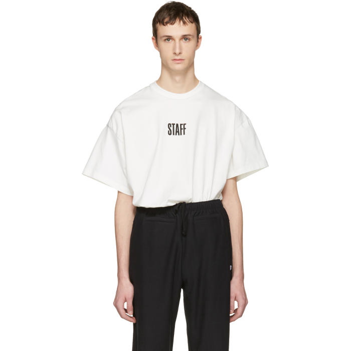 Photo: Vetements White Hanes Edition Quick Made Oversized Staff T-Shirt