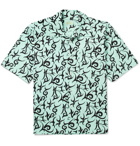 Aries - Printed Cotton-Voile Shirt - Men - Green