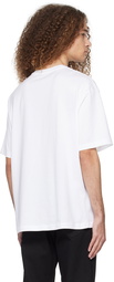 Acne Studios White Printed T-Shirt