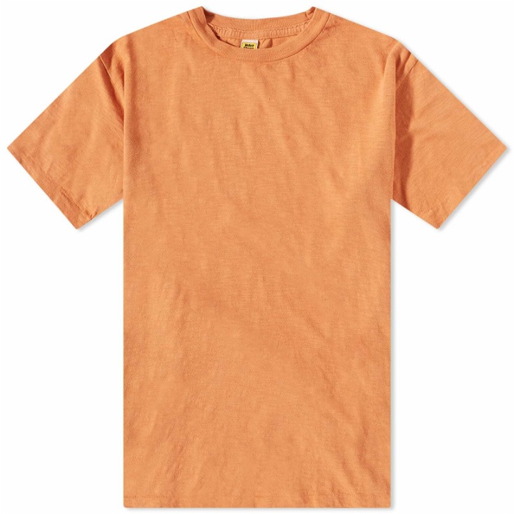 Photo: Velva Sheen Men's Regular T-Shirt in Terracotta