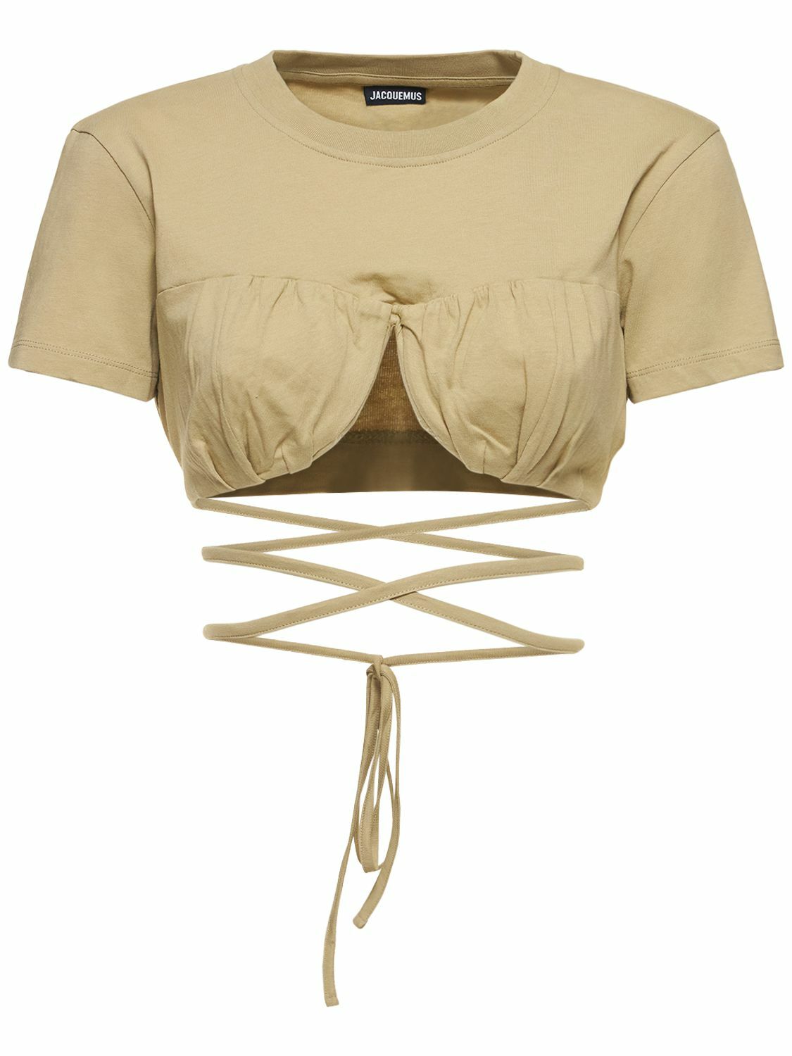 jacquemus tie top