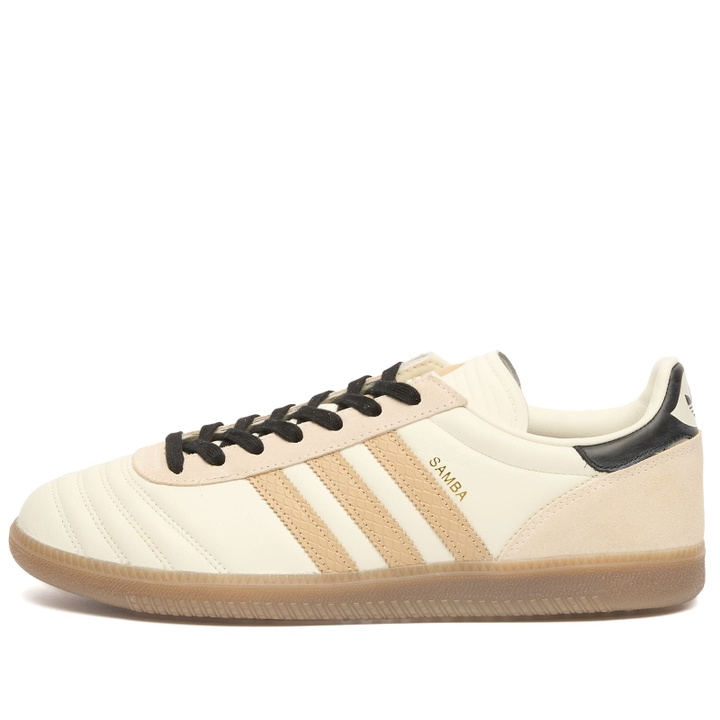 Photo: Adidas Samba Jp Sneaker in Off White/Magic Beige/Core Black