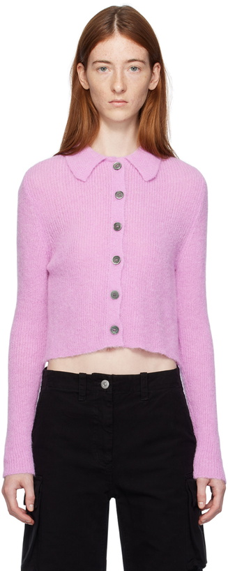 Photo: Our Legacy Pink Mazzy Cardigan