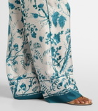 Erdem Floral silk pajama pants