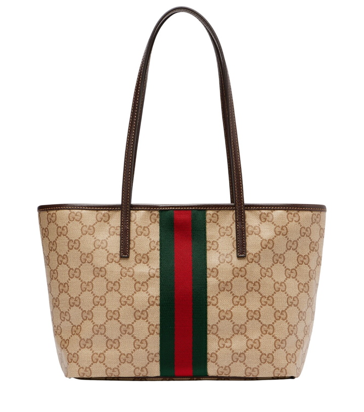 Photo: Gucci Tribeca Small GG canvas tote bag