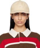 Maison Kitsuné Beige Baby Fox Cap