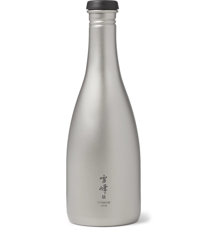 Photo: Snow Peak - Titanium Saké Bottle, 540ml - Silver