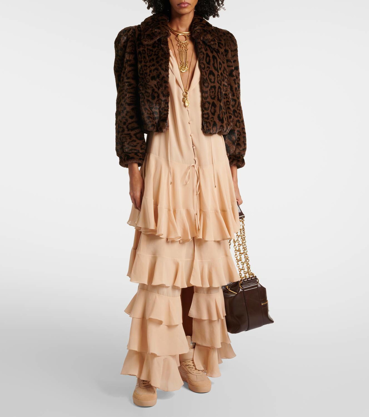 white christmas dresses Chloe Maxi Dress