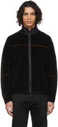 ZEGNA Black Outdoor Capsule Techmerino™ Wool Fleece Zip-Up
