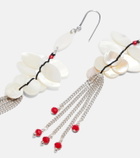 Isabel Marant Halsey embellished drop earrings