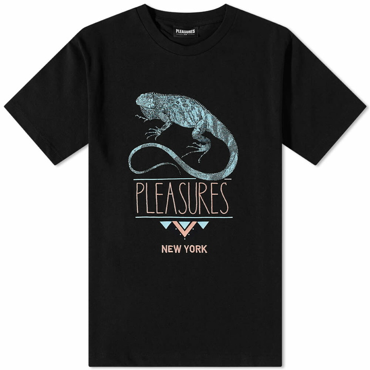 Photo: Pleasures Fear Logo Heavyweight Tee