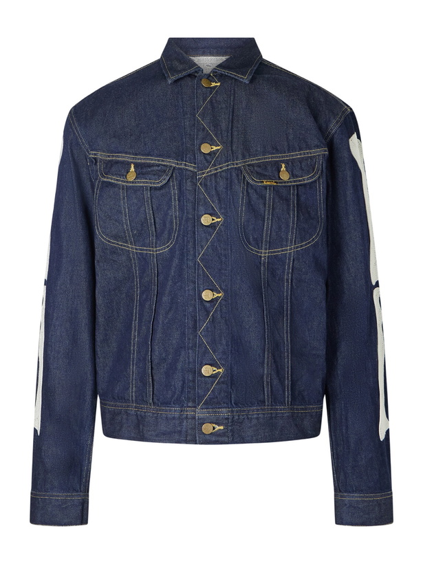 Photo: KAPITAL - Embroidered Denim Jacket - Blue