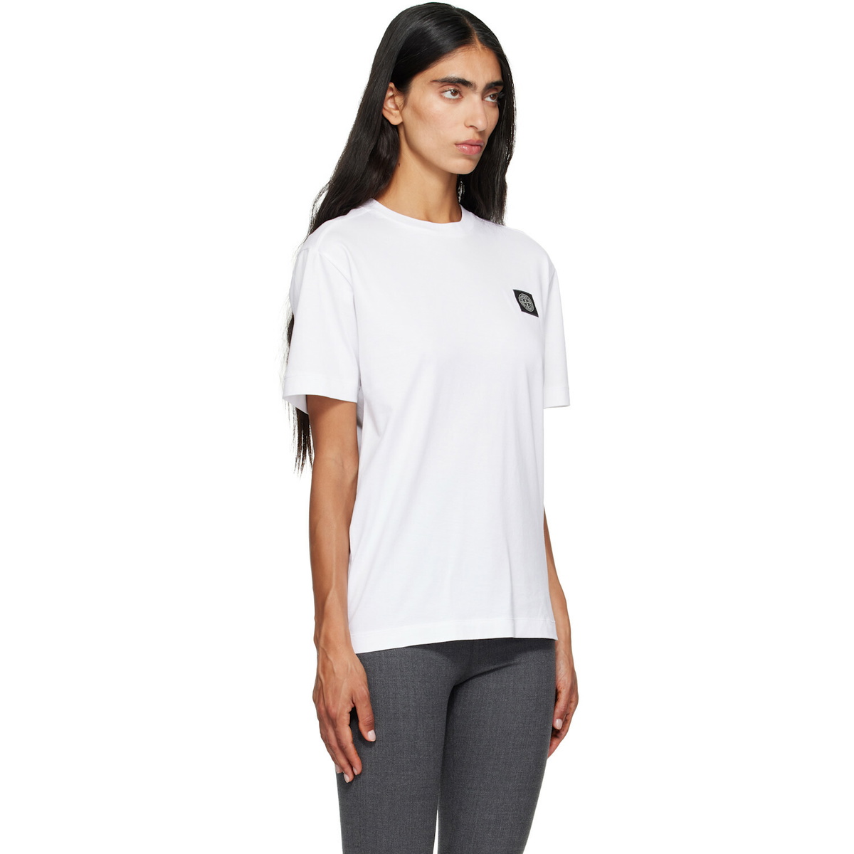 Stone Island White 2100027 60/2 Cotton Jersey T-shirt